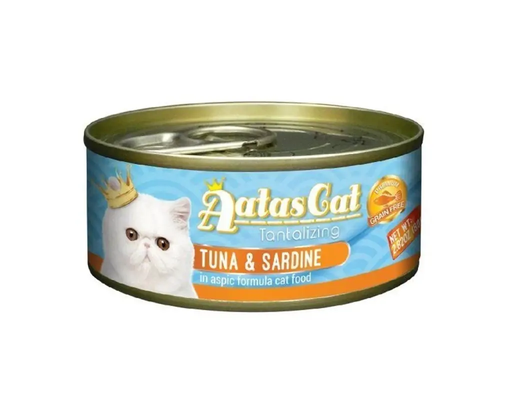 Sốt Thưởng Cho Mèo Vị Cá ngừ Và Cá Mòi 80g Aatas ảnh 0