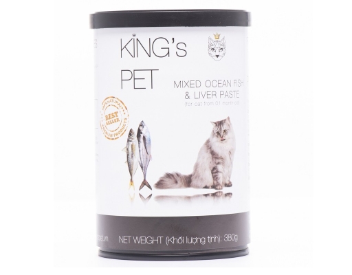 Pate Hỗn Hợp Cá Cho Mèo King'S Pet 380g The Pet ảnh 0