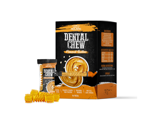 Gặm Sạch Thơm Miệng Cho Chó Dentaw Chew Vị Bơ Đậu Phộng - 1 Thanh 25g Absolute Holistic ảnh 2
