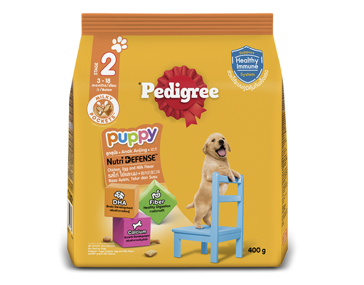 Thức Ăn Dạng Hạt Cho Chó Con Vị Gà Và Trứng 400g Pedigree ảnh 0