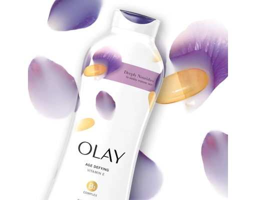 Sữa Tắm Ngăn Ngừa Lão Hoá Với Vitamin E 650ml OLAY ảnh 3