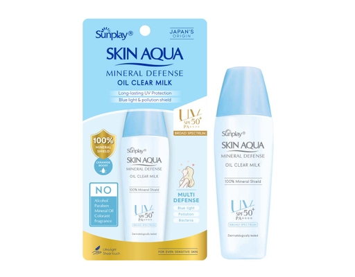 Sữa Chống Nắng Vật Lý Bảo Vệ Da Và Giảm Dầu SPF50+ PA++++ 25g Sunplay ảnh 2