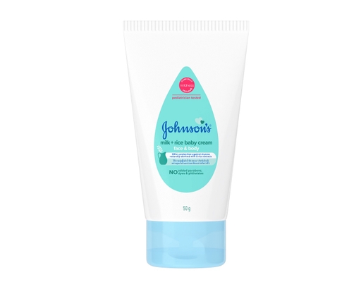Kem Dưỡng Da Chứa Sữa & Gạo Milk And Rice Baby Cream 50g Johnson's Baby ảnh 0