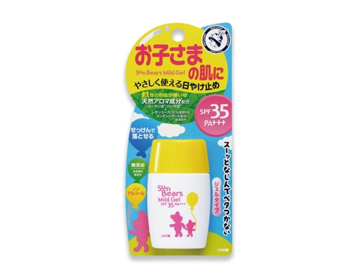 Gel Chống Nắng Dịu Nhẹ Sun Bears Mild Gel SPF35 PA+++ 30g Omi Brotherhood ảnh 0