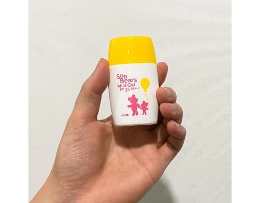Gel Chống Nắng Dịu Nhẹ Sun Bears Mild Gel SPF35 PA+++ 30g Omi Brotherhood ảnh 3