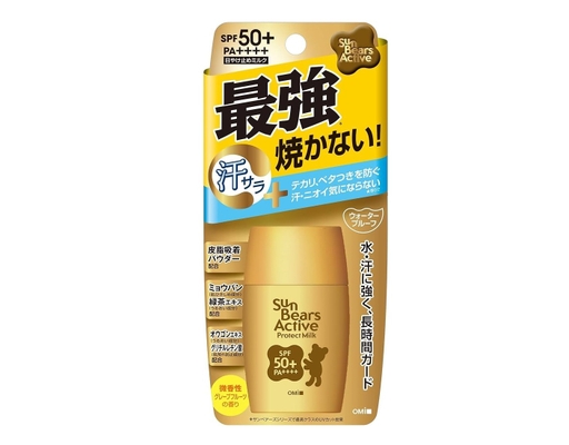 Sữa Chống Nắng Kiềm Dầu Kháng Nước Sun Bears Active Protect Milk Sunscreen SPF50+ PA++++ 30g Omi Brotherhood ảnh 0