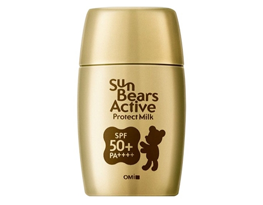 Sữa Chống Nắng Kiềm Dầu Kháng Nước Sun Bears Active Protect Milk Sunscreen SPF50+ PA++++ 30g Omi Brotherhood ảnh 2