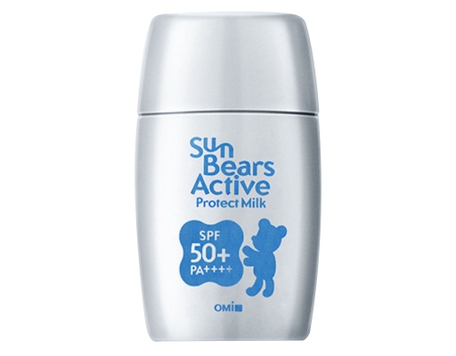 Kem Chống Nắng Chống Thấm Nước Lâu Trôi Sun Bears Active Protect Milk Cool SPF50+PA++++ 30g Omi Brotherhood ảnh 2