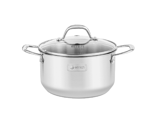 Nồi Inox Liền Khối Trimax Eco EL-3993 Size 20cm Elmich ảnh 0