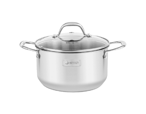 Nồi Inox Liền Khối Trimax Eco EL-3996 Size 26cm Elmich ảnh 0
