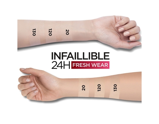 Phấn Nền Che Phủ Cao Infallible 24H Fresh Wear Foundation In A Powder #120-Tông Tự Nhiên 9g L'Oreal ảnh 3