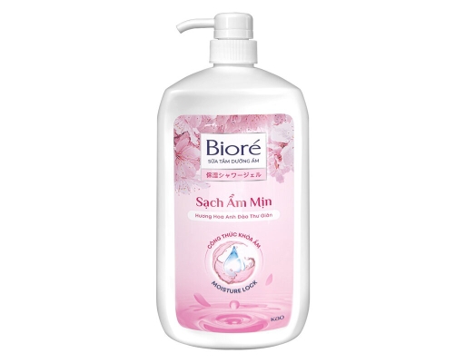 Sữa Tắm Dưỡng Ẩm Hương Hoa Anh Đào 1kg Bioré ảnh 0