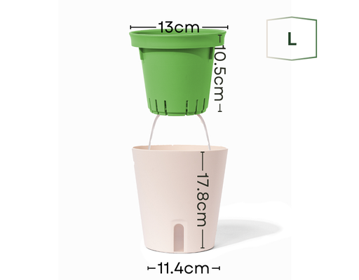 Chậu Tự Tưới Nhật Bản - Tròn Size L Monrovia ảnh 1