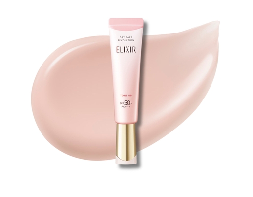 Sữa Dưỡng Chống Nắng Nâng Tông 3 Trong 1 Day Care Revolution Tone Up SPF50+ PA++++ 35ml Elixir ảnh 1