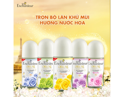 Lăn Khử Mùi Hương Nước Hoa Sensation 50ml Enchanteur ảnh 3