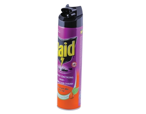 Xịt Côn Trùng Hương Cam Chanh 600ml Raid ảnh 2