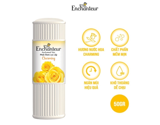 Phấn Thơm Hương Charming 50g Enchanteur ảnh 2