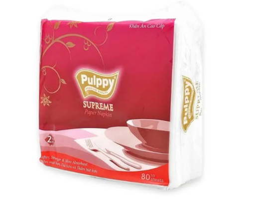 Khăn Ăn Supreme 80 Tờ Pulppy ảnh 1