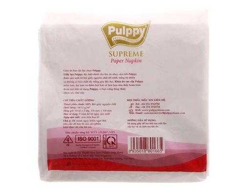 Khăn Ăn Supreme 80 Tờ Pulppy ảnh 2