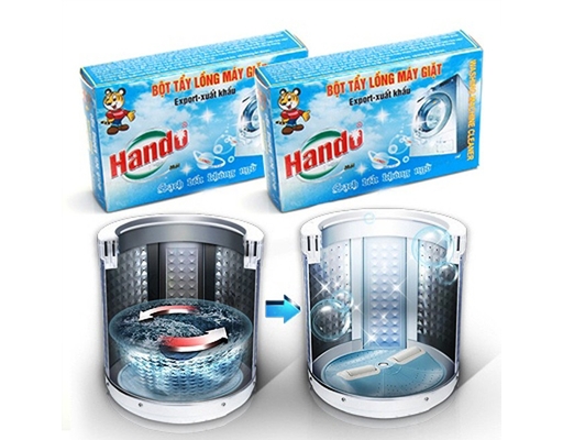 Bột Tẩy Lồng Máy Giặt - 2 Gói x 100g Hando ảnh 2