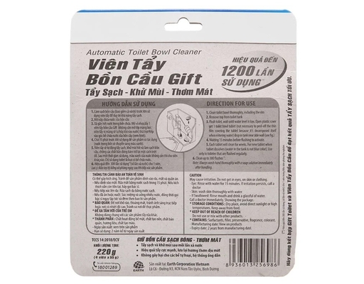 Viên Tẩy Bồn Cầu - 4 Viên x 55g Gift ảnh 1