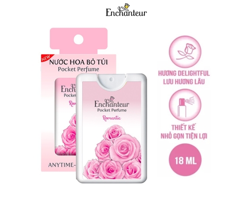 Nước Hoa Bỏ Túi Romantic 18ml Enchanteur ảnh 1
