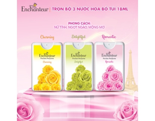 Nước Hoa Bỏ Túi Romantic 18ml Enchanteur ảnh 5