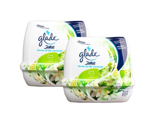 Lô 2 Sáp Thơm Hương Hoa Lài 180g Glade ảnh 0