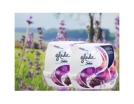 Lô 2 Sáp Thơm Hương Hoa Lavender 180g Glade ảnh 3