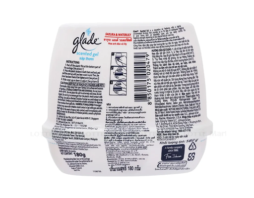 Sáp Thơm Hương Sakura & Lily 180g Glade ảnh 1