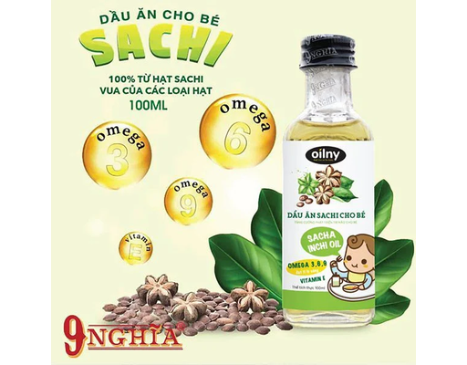 Dầu Ăn Sachi Cho Bé 100ml Chín Nghĩa Foods ảnh 1