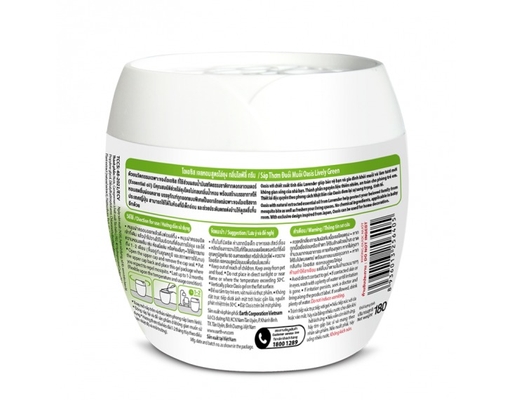 Sáp Thơm Đuổi Muỗi Hương Hoa Cỏ Thanh Mát Lively Green 180g Oasis ảnh 1