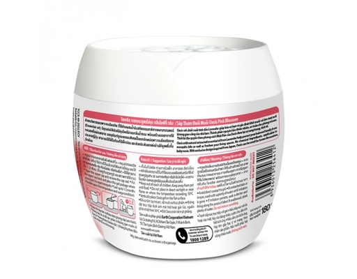 Sáp Thơm Đuổi Muỗi Hương Hoa Hồng Pink Blossom 180g Oasis ảnh 1