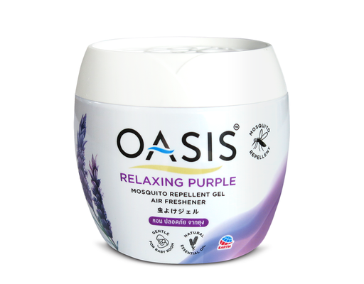 Sáp Thơm Đuổi Muỗi Hương Lavender Relaxing Purple 180g Oasis ảnh 0