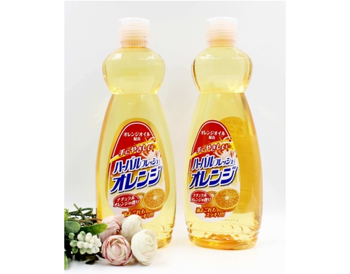 Nước Rửa Chén Diệt Khuẩn Tinh Chất Cam 600ml Mitsuei ảnh 2