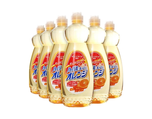 Nước Rửa Chén Diệt Khuẩn Tinh Chất Cam 600ml Mitsuei ảnh 3