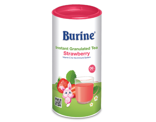 Trà Cốm Hoa Quả Vị Dâu Tây 200g Burine ảnh 0