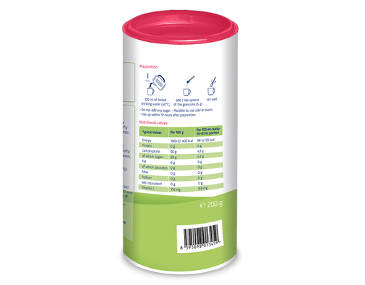 Trà Cốm Hoa Quả Vị Dâu Tây 200g Burine ảnh 1