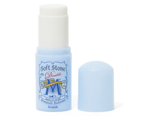 Sáp Khử Mùi Đá Khoáng Bạc Hà Cho Nam Soft Stone W Double Deodorant For Men 20g Deonatulle ảnh 1