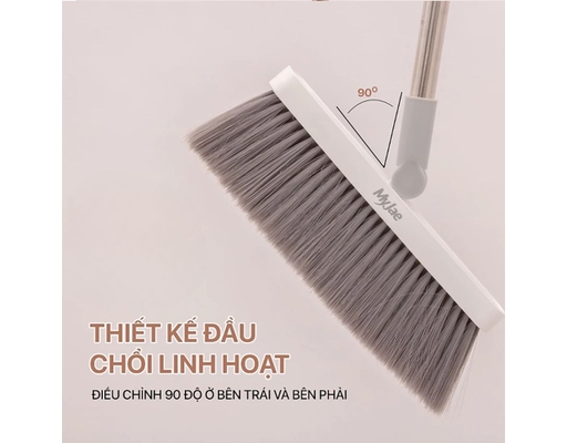 Bộ Chổi Quét Nhà Gấp Gọn Kèm Răng Cưa MyJae ảnh 2