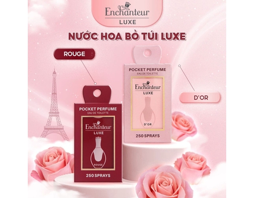 Nước Hoa Bỏ Túi Cao Cấp EDT Luxe D'Or 18ml Enchanteur ảnh 1