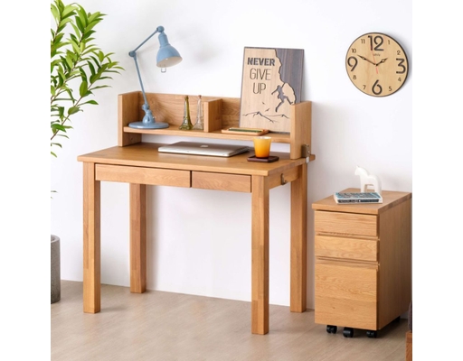 Bàn Học Basic 95 Gỗ Oak - LBR Histyle ảnh 3