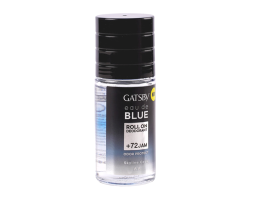 Lăn Khử Mùi Hương Nước Hoa Cho Nam Eau De Blue Deodorant Roll On Skyline Code 50ml GATSBY ảnh 2