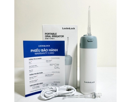Máy Tăm Nước ENR116MIT 170ml Màu Xanh Mint LocknLock ảnh 3