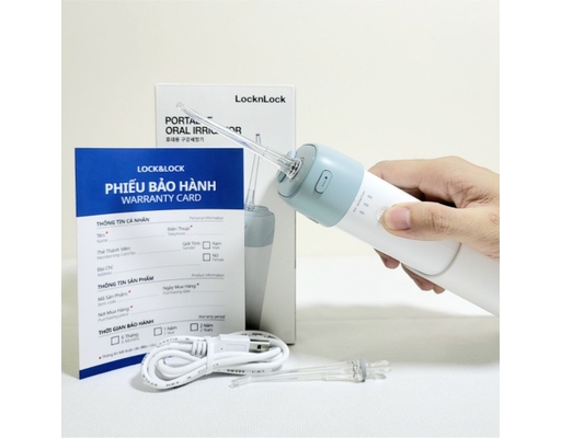 Máy Tăm Nước ENR116MIT 170ml Màu Xanh Mint LocknLock ảnh 4
