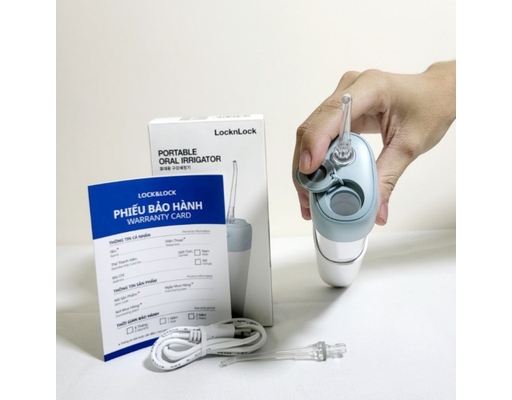 Máy Tăm Nước ENR116MIT 170ml Màu Xanh Mint LocknLock ảnh 5