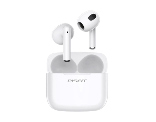 Tai Nghe Wireless Buds P1 BHD-TW4 Màu Trắng Pisen ảnh 0