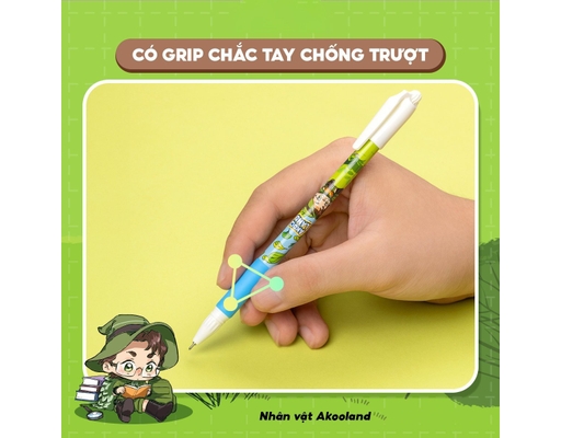 Bút Gel Mực Xanh GEL-012/AK Thiên Long ảnh 1