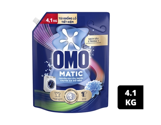 Nước giặt Omo Matic cửa trước Chuyên gia giữ màu túi 4.1kg Giá tốt ...