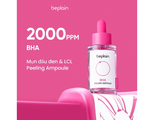Tinh Chất Hỗ Trợ GIảm Mụn Loại Bỏ Da Chết Beplain BHA Peeling Ampoule 30ml